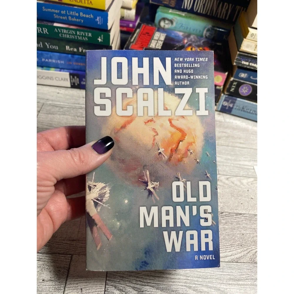 Old Mans War John Scalzi‎ Paperback Science Fiction Novel 2007 TOR